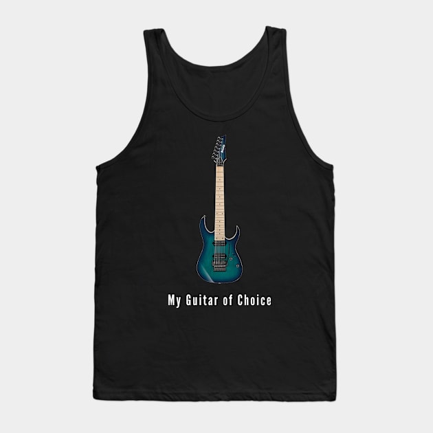 SuperStrat - My Guitar of Choice Tank Top by AlmostNotSane